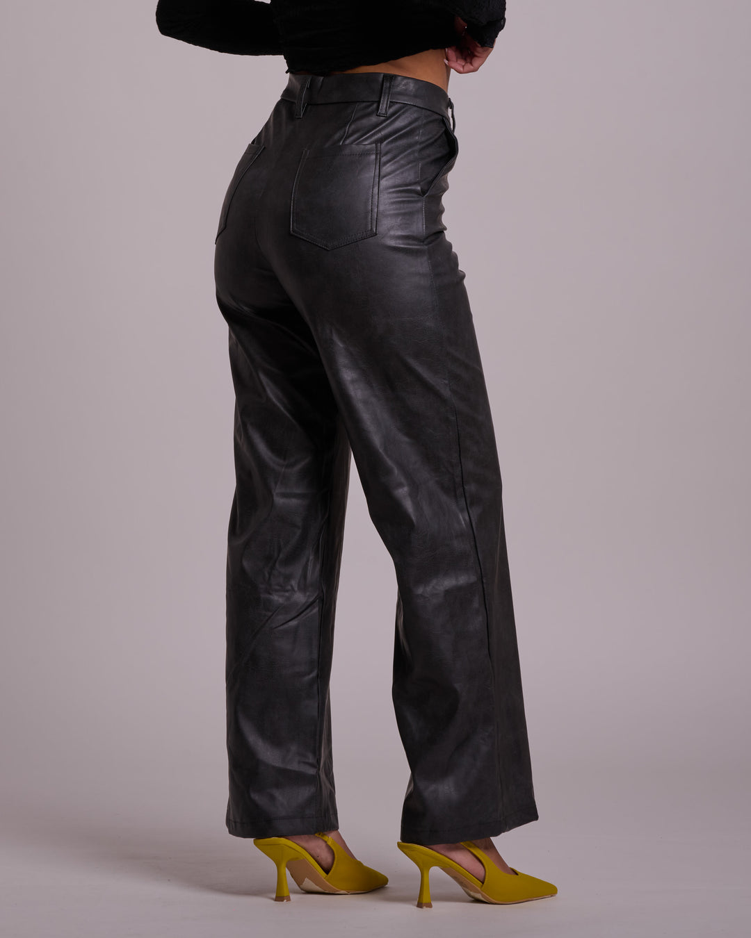 Pantalone ecopelle